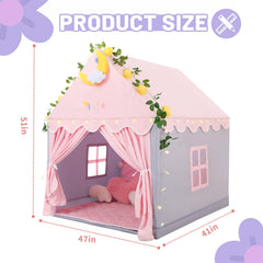 Wilwolfer kid tent easy assembly shown without tools