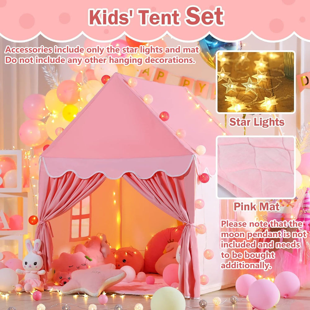 Wilwolfer kid tent doorway open for easy access and imaginative play.