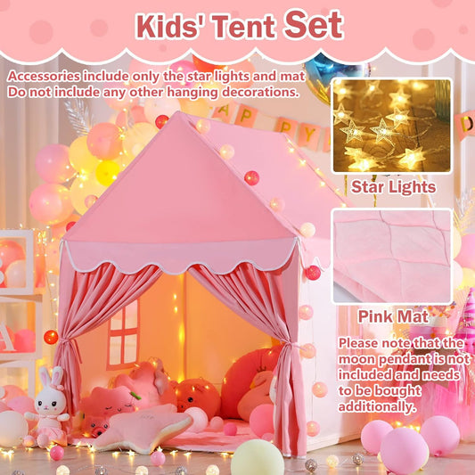 Wilwolfer kid tent doorway open for easy access and imaginative play.