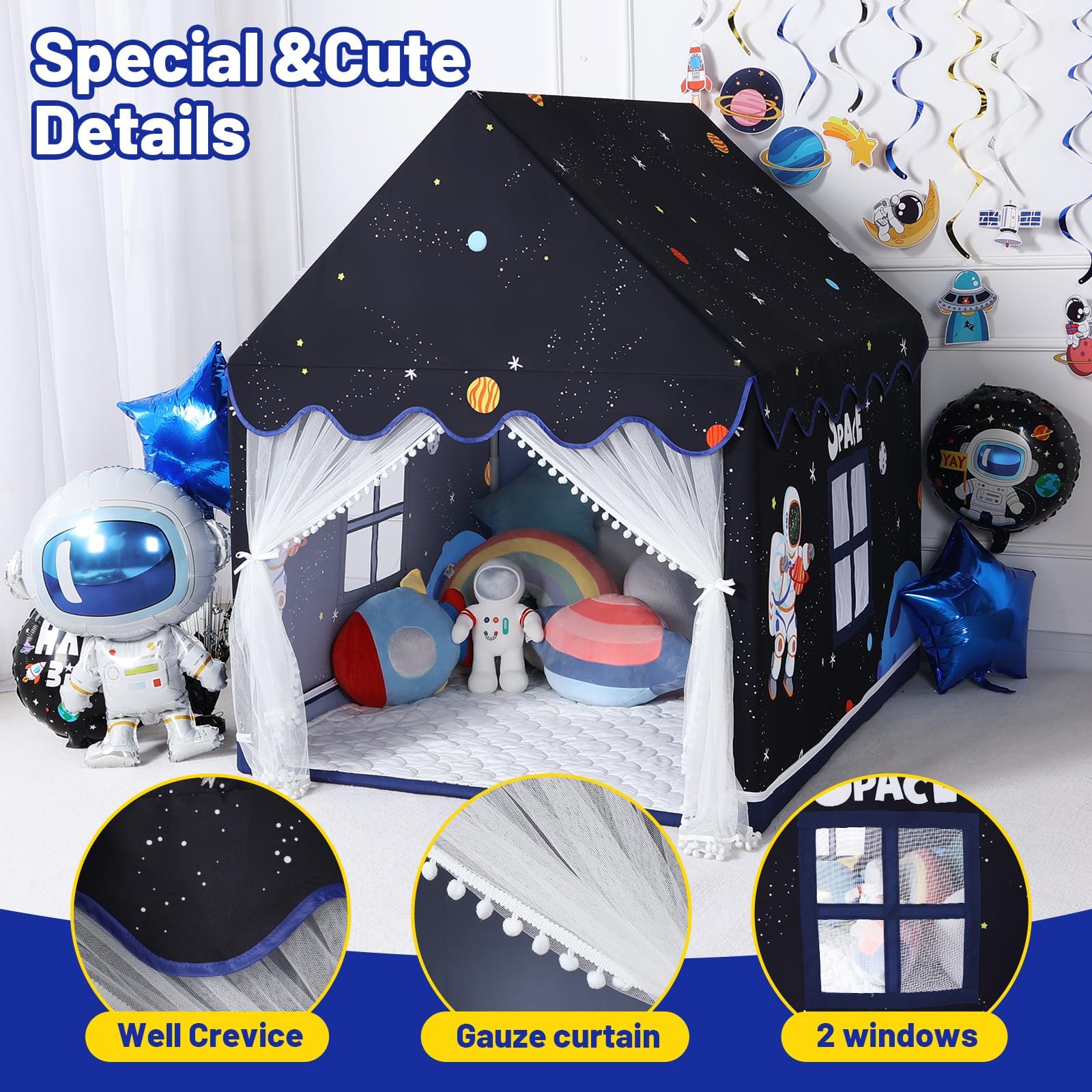 Wilwolfer Space Tent durable breathable structure for active indoor use