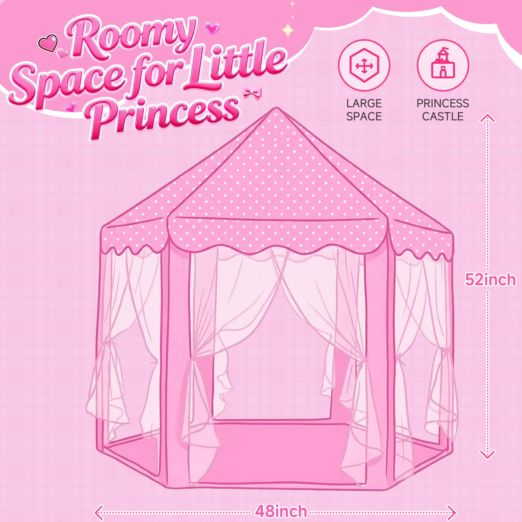 Wilwolfer Star Lights Tent illuminates cozy bedtime stories and quiet play sessions.