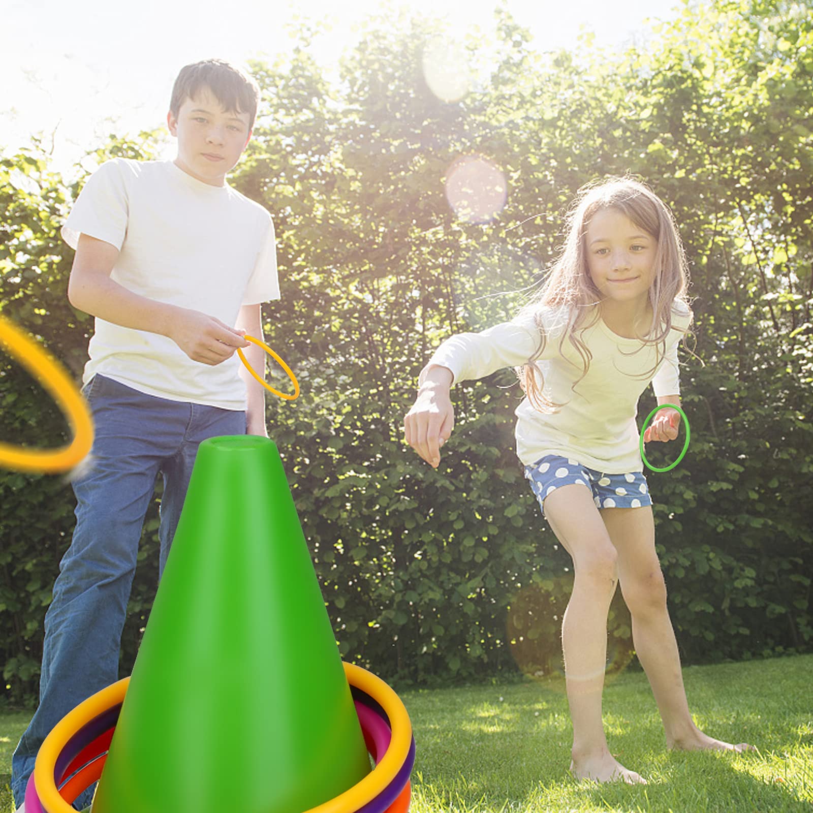 Win SPORTS 26-piece set packaged for easy transport and play.