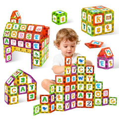 Windidi animal alphabet tiles show letters and animals to boost early vocabulary exploration.