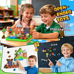 Windidi magnetic blocks for small hands boost imagination and motor skills.