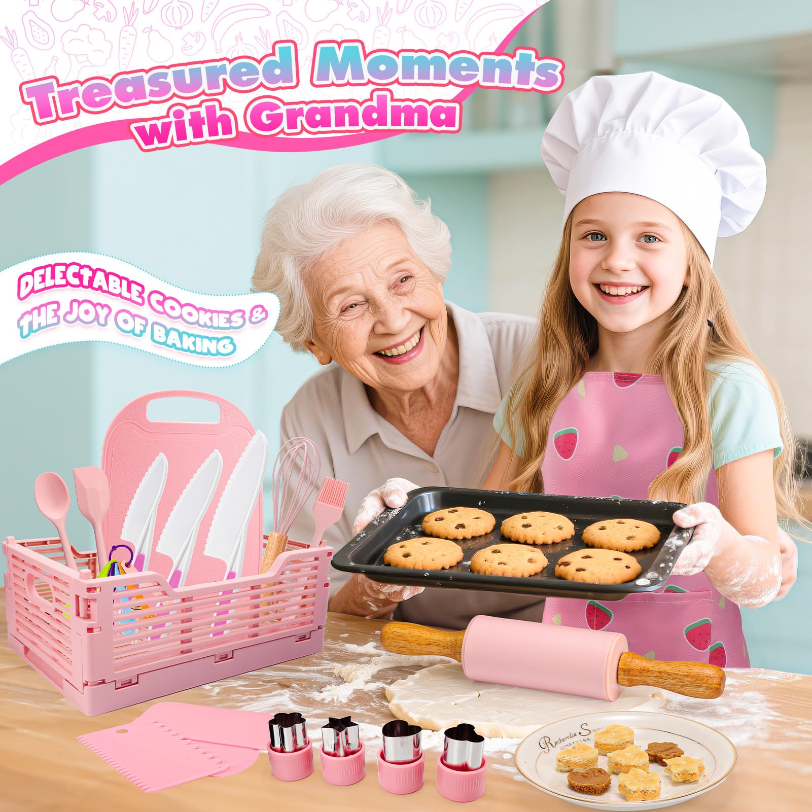 Windidi rolling pin supports dough play and rolling practice for beginners