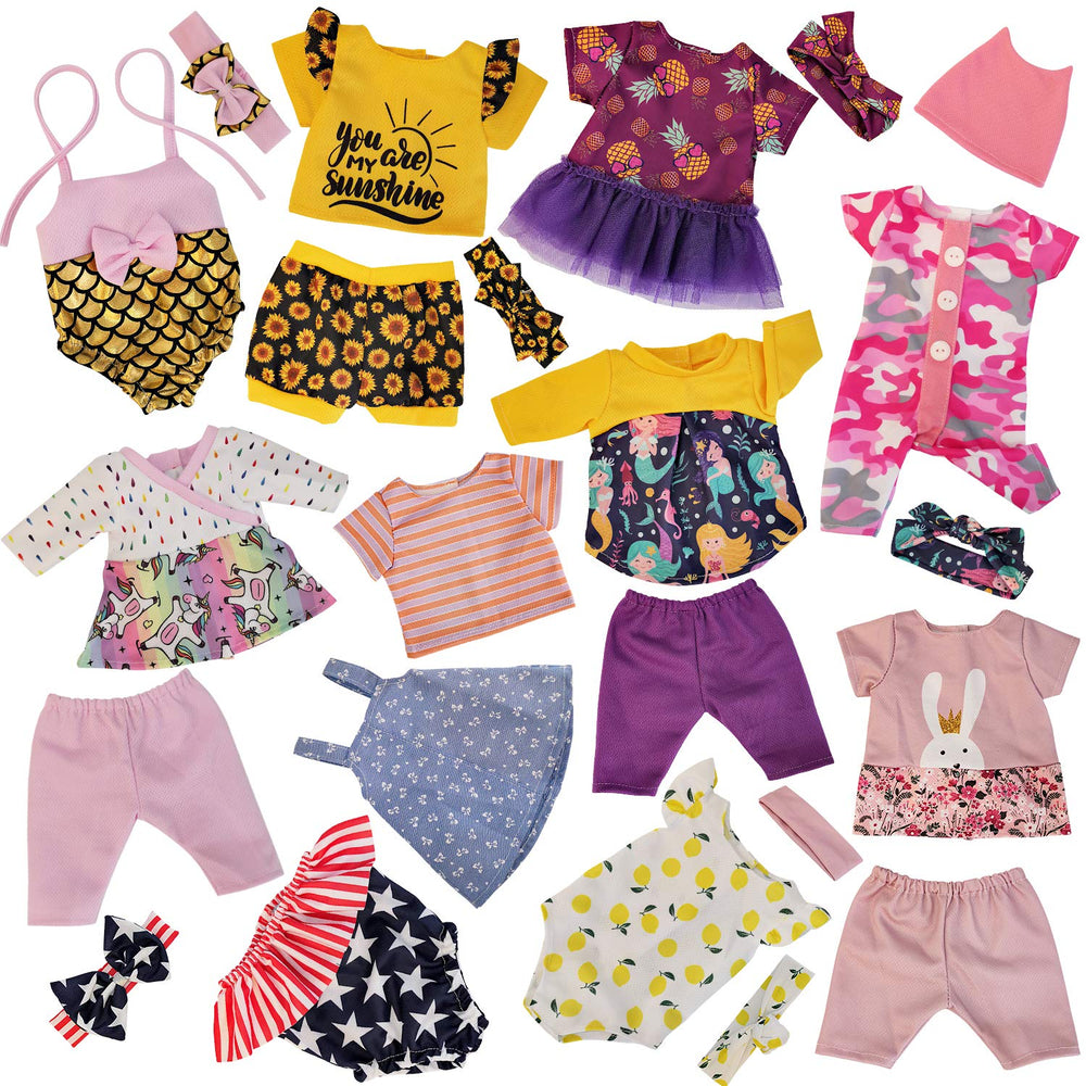 Windolls sets with caps and hair bands for imaginative dress-up
