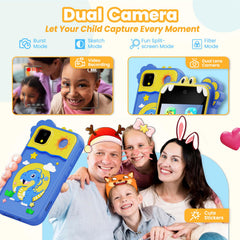 Windpaint Kids Phone blue video recording to capture moments.