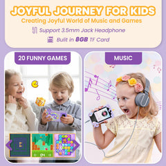Windpaint Kids Phone purple durable silicone case, anti-fall protection for active kids.