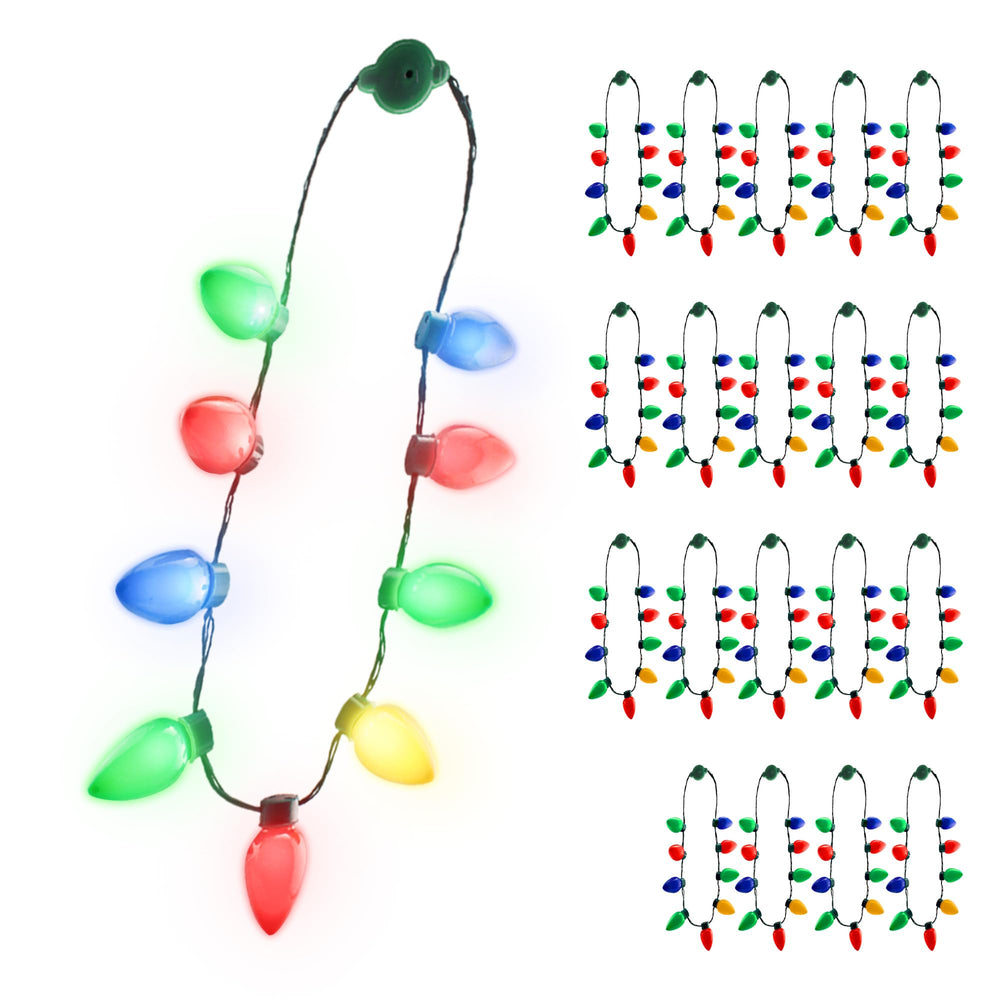 Windy City Novelties LED necklace showcases six light modes for dynamic party moments