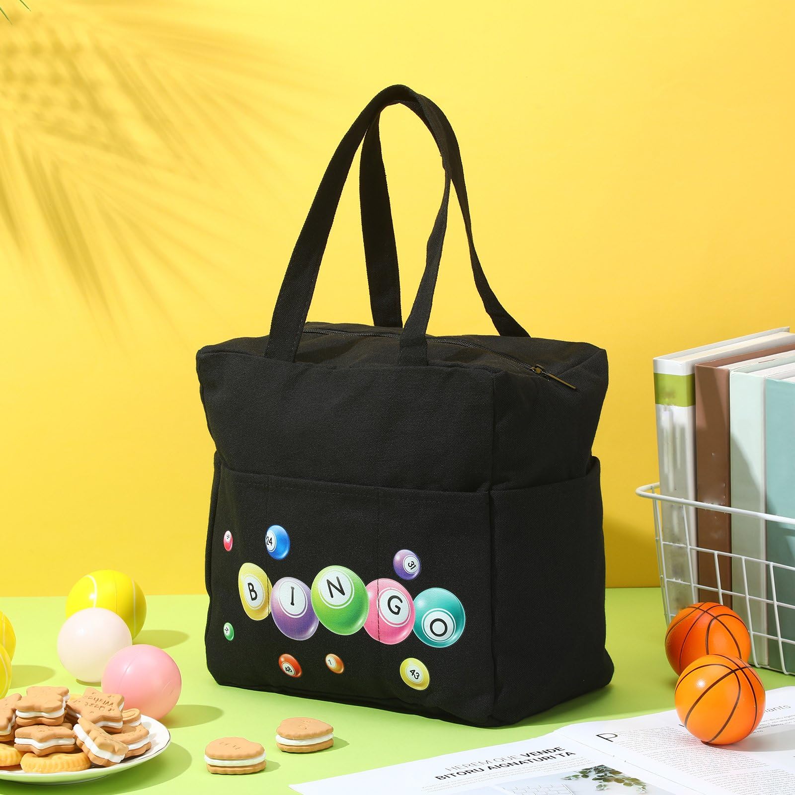 Windyun bag zipper closure keeps supplies secure during travel.
