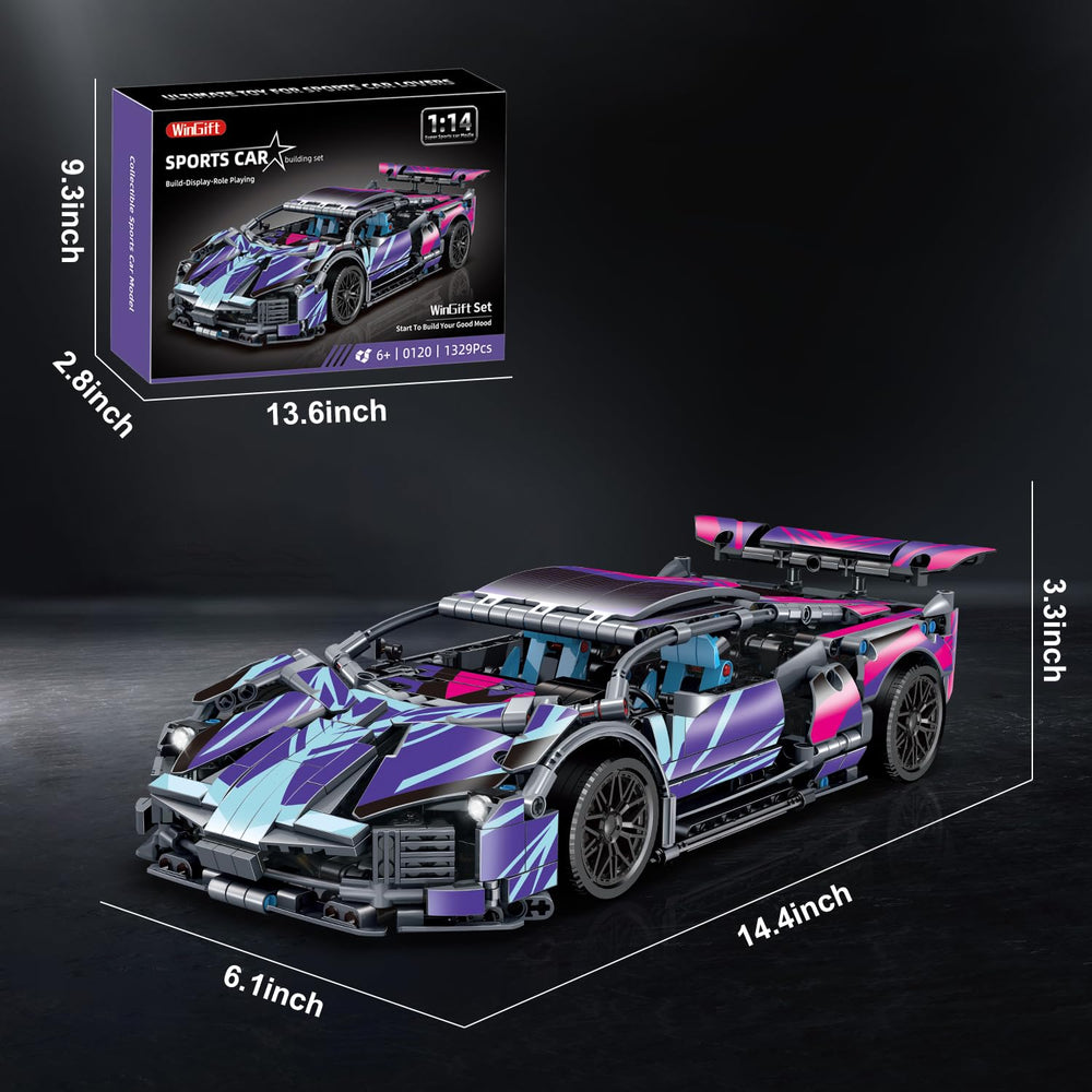 WINGIFT display-worthy model car ready for shelf or desk