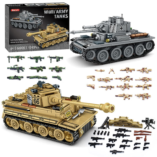 WINGIFT Panzer 38t tank building kit for educational play and display