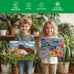 Wings Giant clear numbering and color-coding simplify color matching