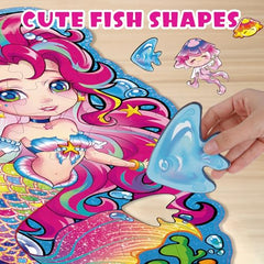 Wings Giant large floor puzzle 37x25 mermaid invites group problem solving