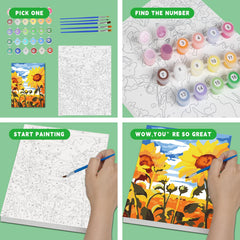 Wings Giant non-toxic paints offer safe, vivid color options for kids