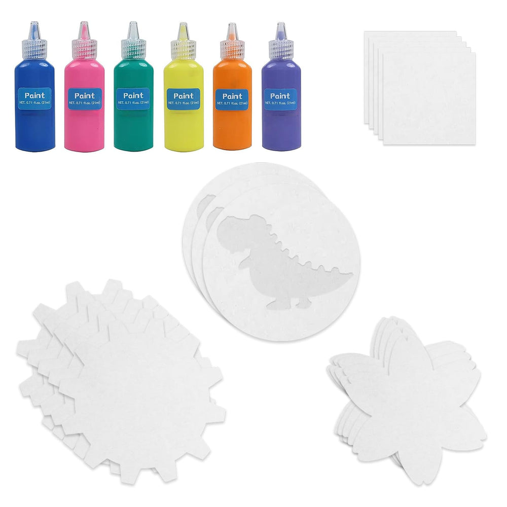 Wings Giant Spin Art refill pack with large and small cards for vibrant kid-friendly art
