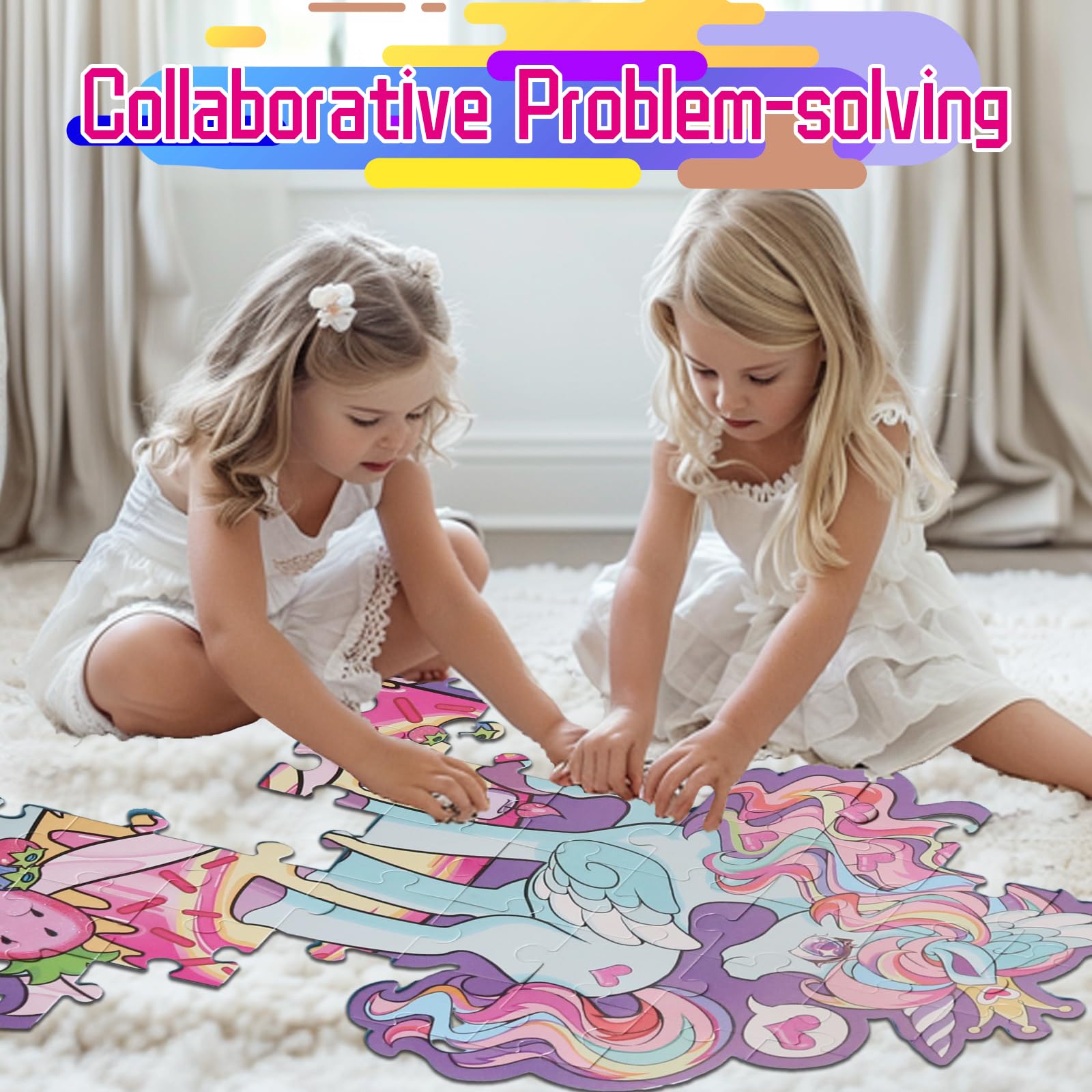 Wings Giant dreamlike unicorn background inspires imaginative play