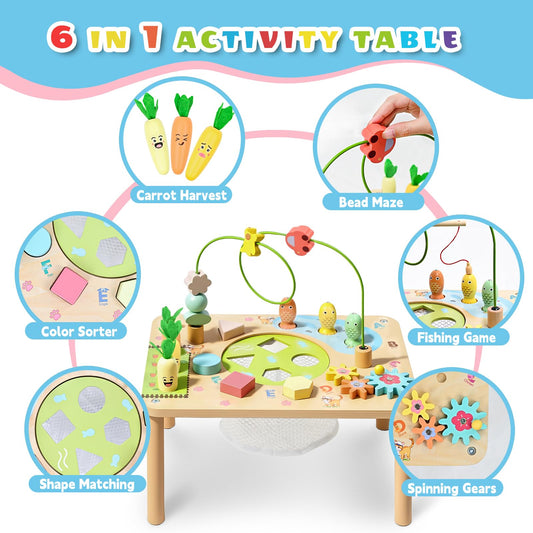 Wingyz Activity Table fishing game for hand-eye coordination practice