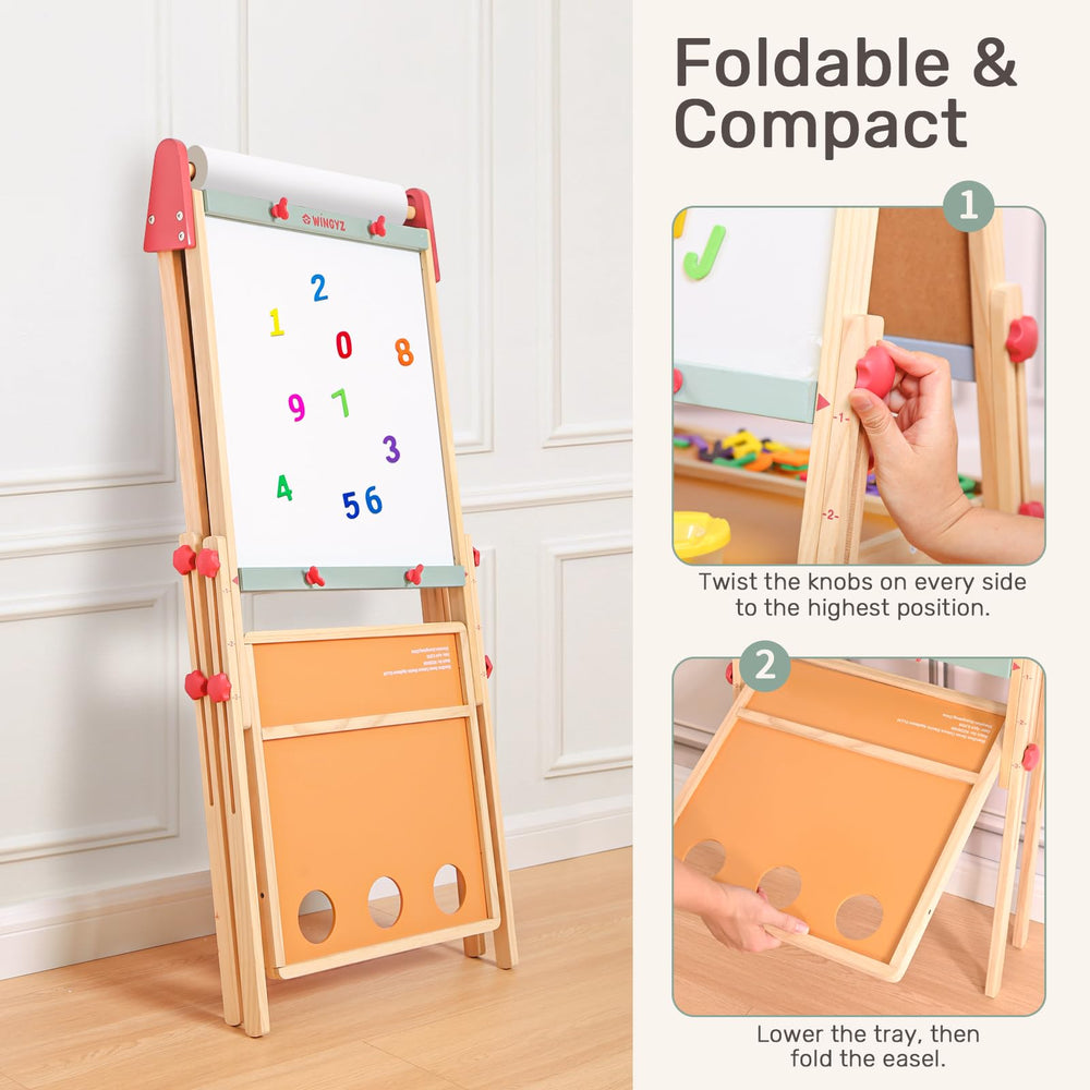 Wingyz Easel safety and quality certifications inspire trusted play.