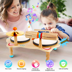 WINGYZ drum set bright cymbal adds expressive tone to playful sessions.