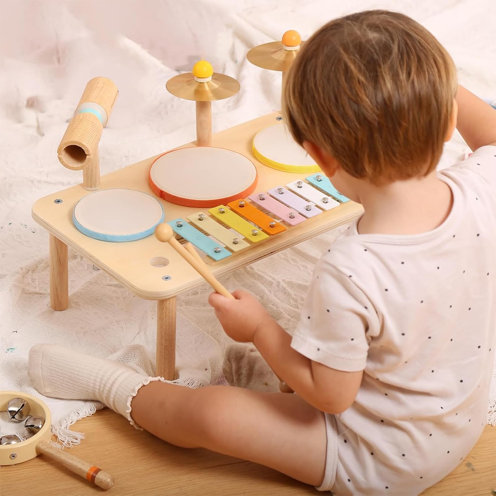 WINGYZ natural wood finish supports durable Montessori play.