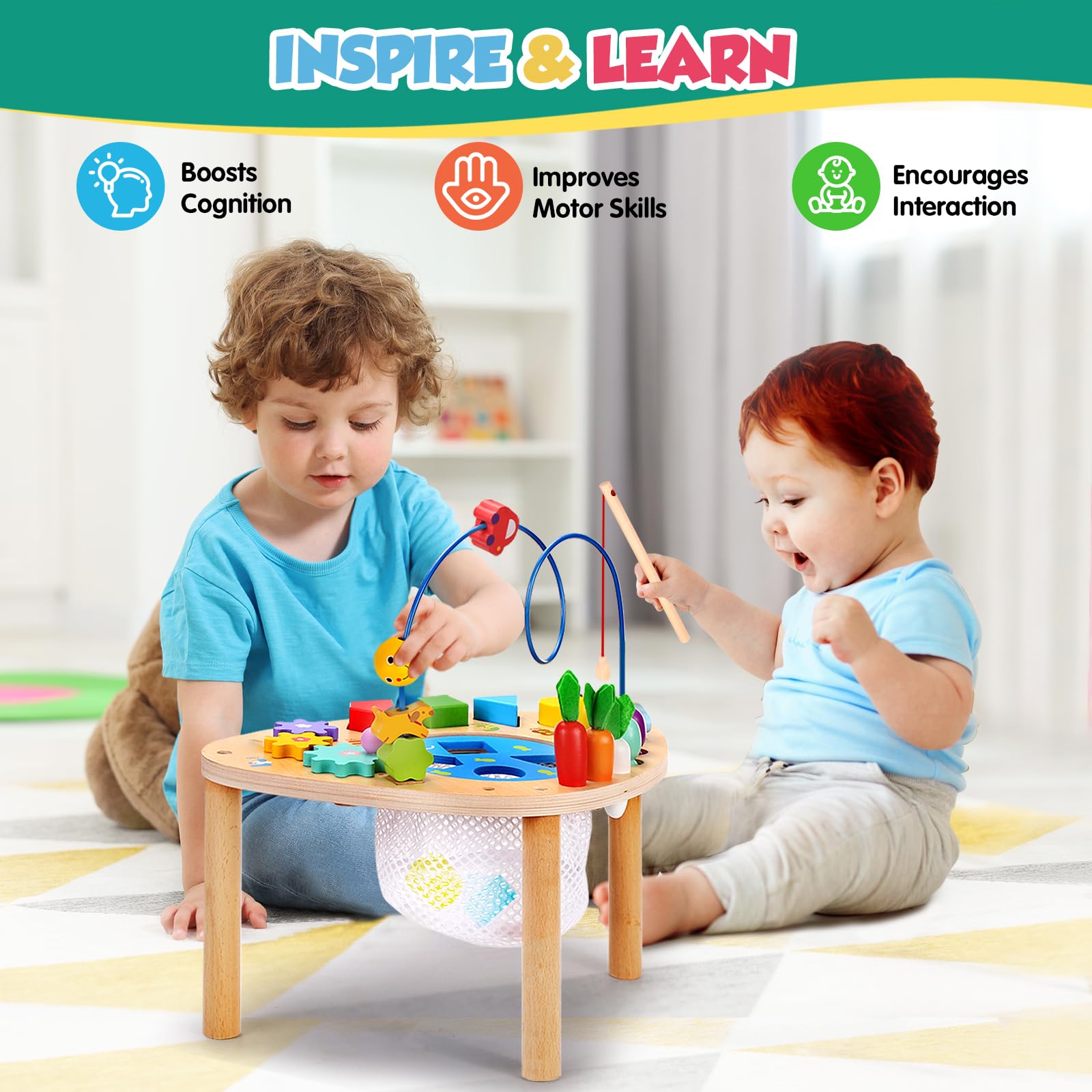 Wingyz shape matching activity supports early cognitive exploration