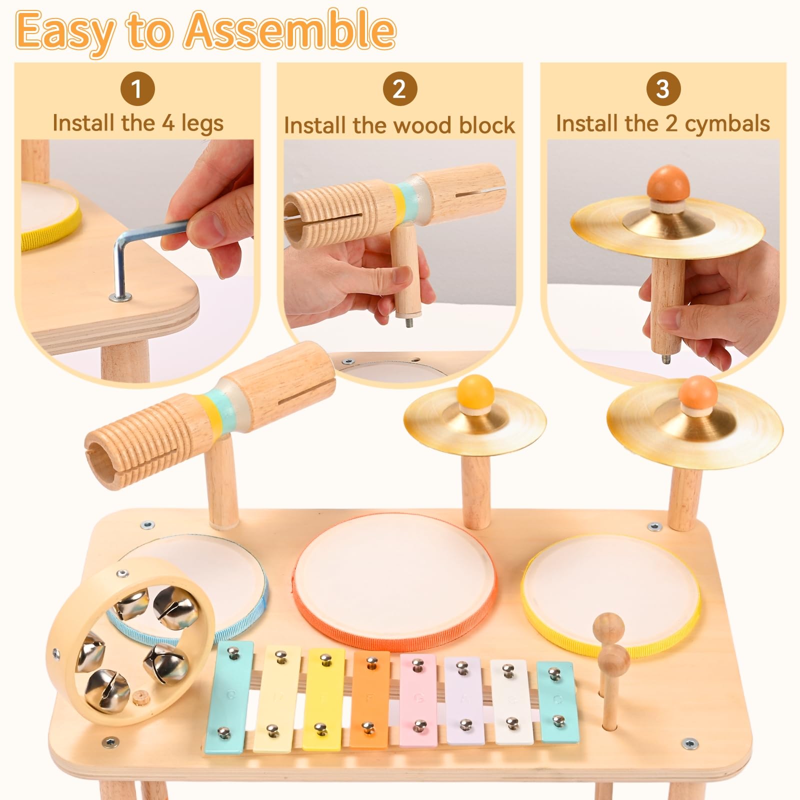WINGYZ sleigh bell adds soft jingling during imaginative play.