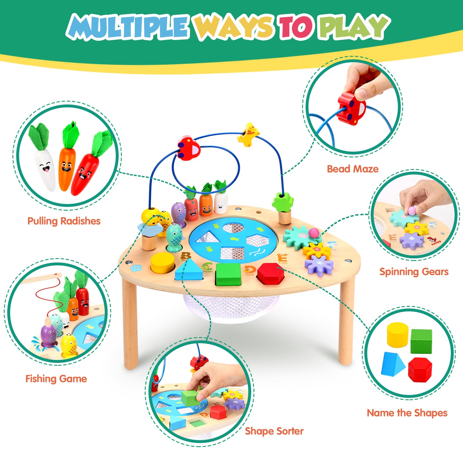 Wingyz spinning gears encourage exploration and cause-and-effect awareness