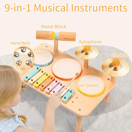 WINGYZ wooden xylophone invites rhythm exploration.