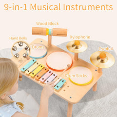 WINGYZ wooden xylophone invites rhythm exploration.