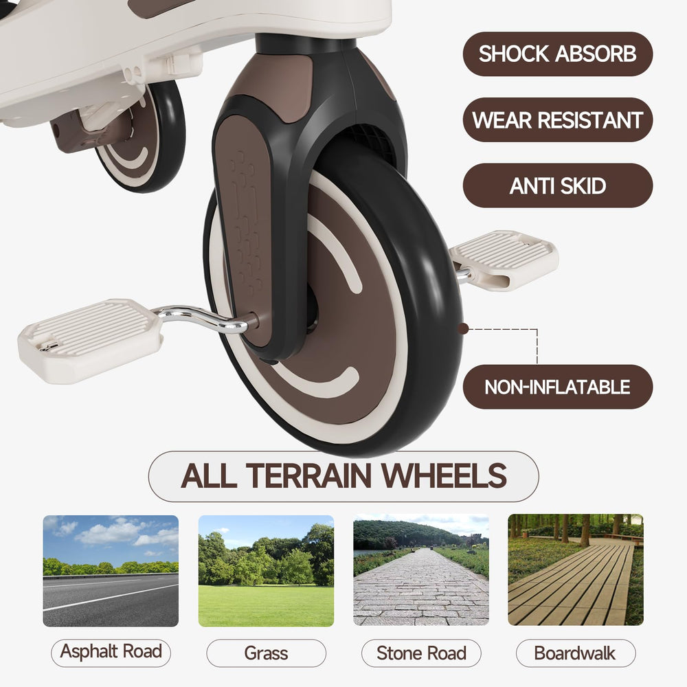 WinHope EVA wheels deliver quiet, cushioned rides on many surfaces.
