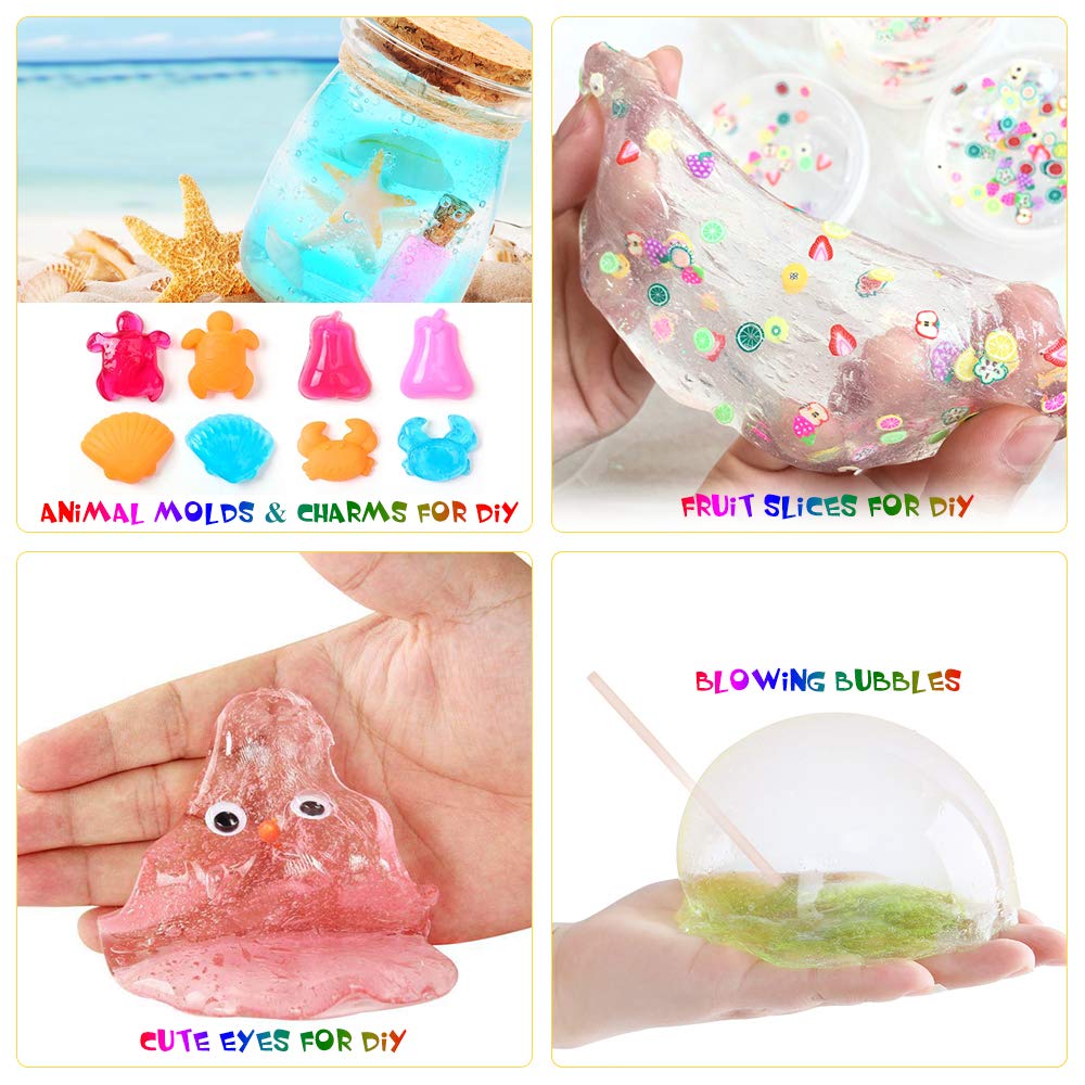 WINLIP slime kit slices and air-dry clay for versatile crafts