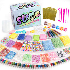 WINLIP slime supplies kit overview for creative slime making