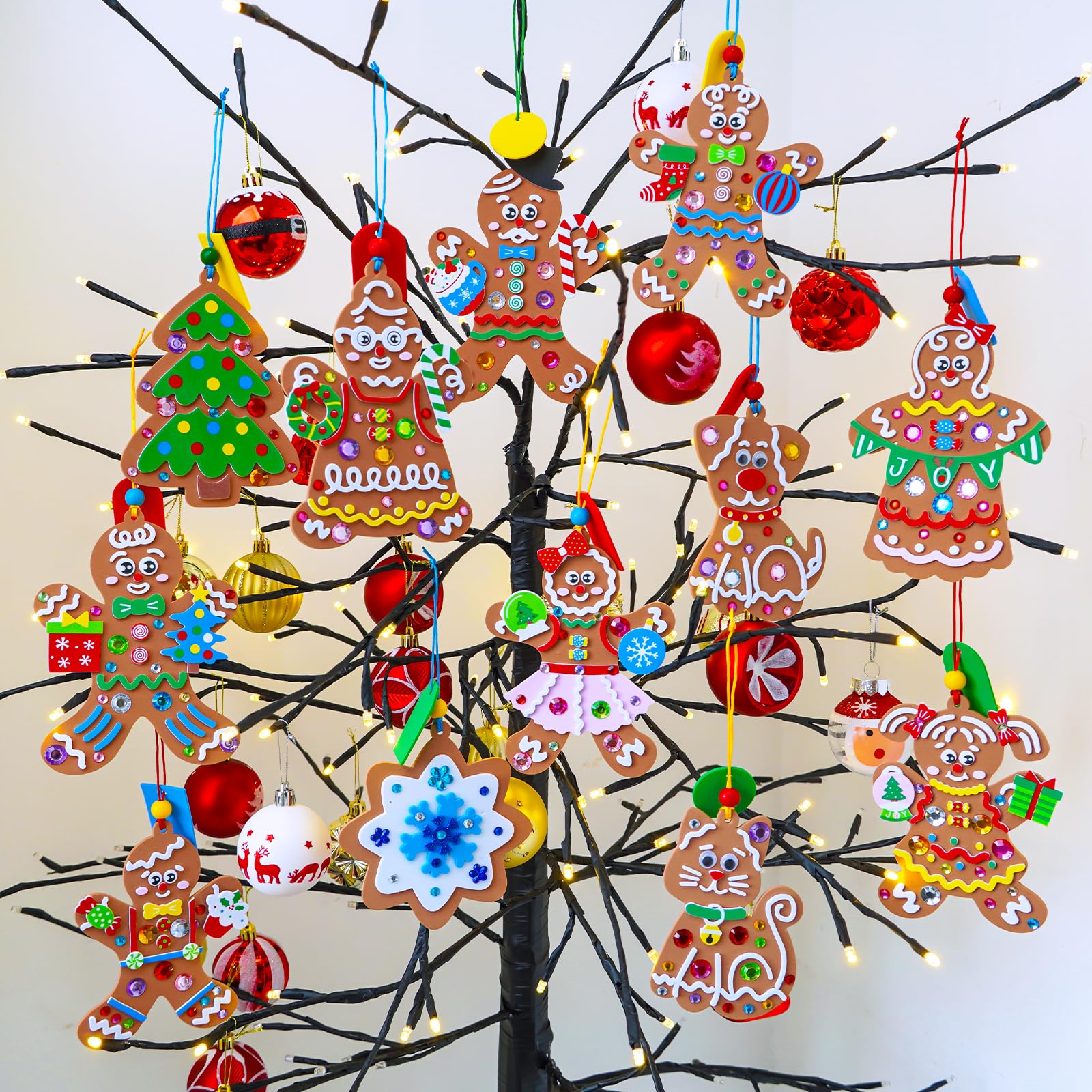 Winlyn bead and cord for easy ornament hanging