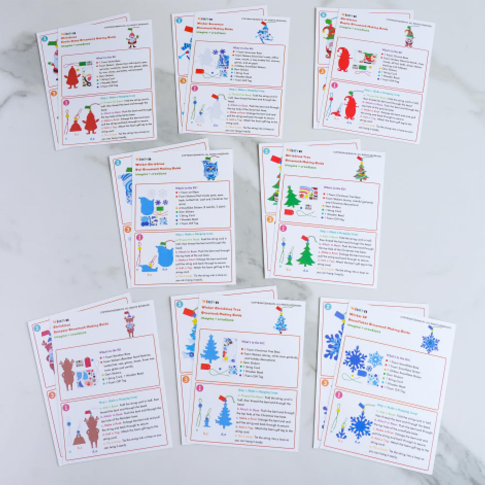 Winlyn Christmas ornament kit elf base, encourages creativity in crafts