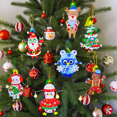 Winlyn Christmas ornament kit owl base, engaging woodland decor creation