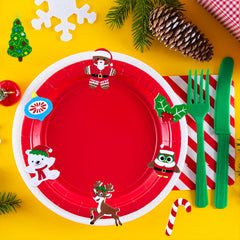 Winlyn Christmas stickers come in varied sizes from 1 to 2.5 inches