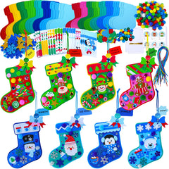 Winlyn Christmas stocking base 5.5-inch for easy kids' crafting
