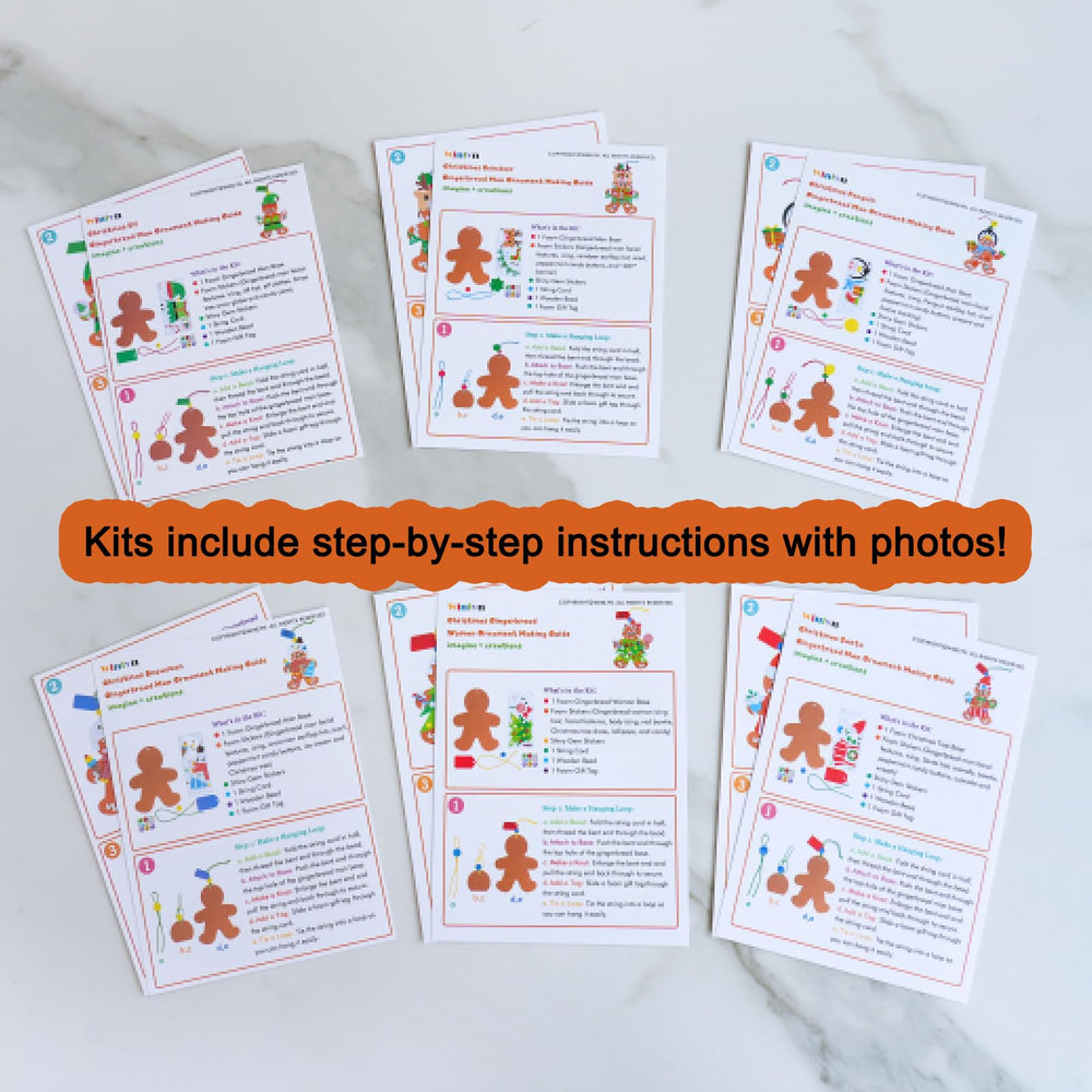 Winlyn festive sticker designs for classroom or home crafts.