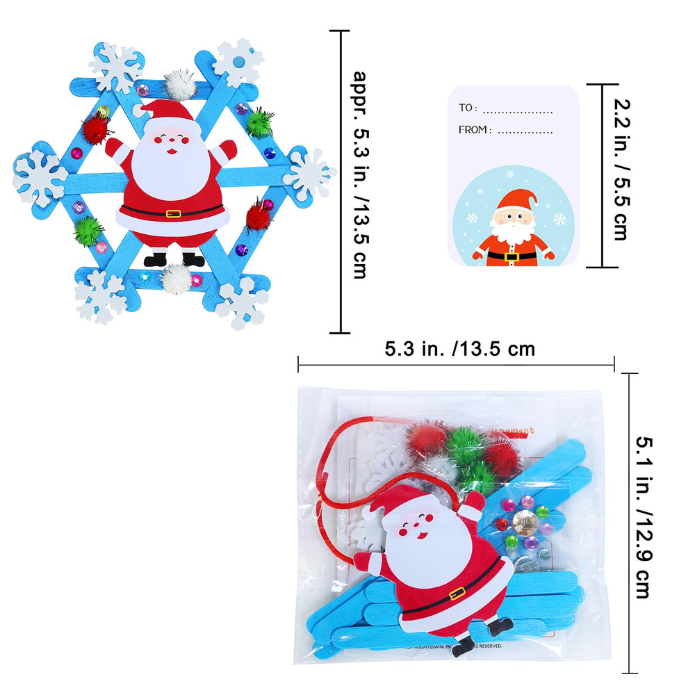 Winlyn finished snowflake ornaments on tree showcase charming winter decor