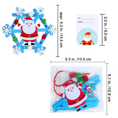 Winlyn finished snowflake ornaments on tree showcase charming winter decor