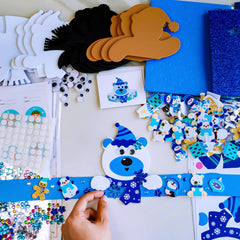 Winlyn foam snowman shape to spark festive imagination