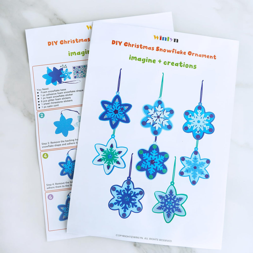 Winlyn gift stickers enhance winter packaging and gifting