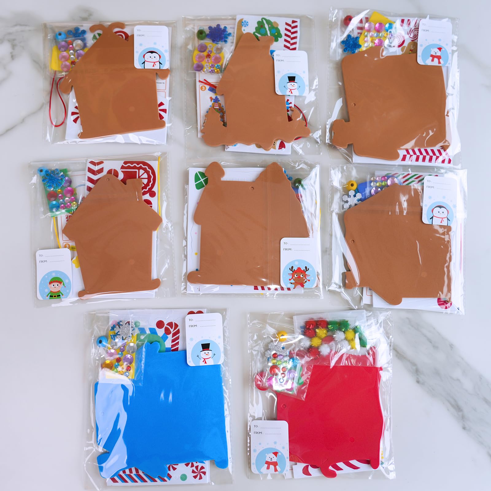 Winlyn gift tags included for personalized holiday gifts.