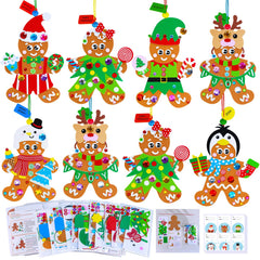 Winlyn gingerbread-man foam base for easy ornament crafting.
