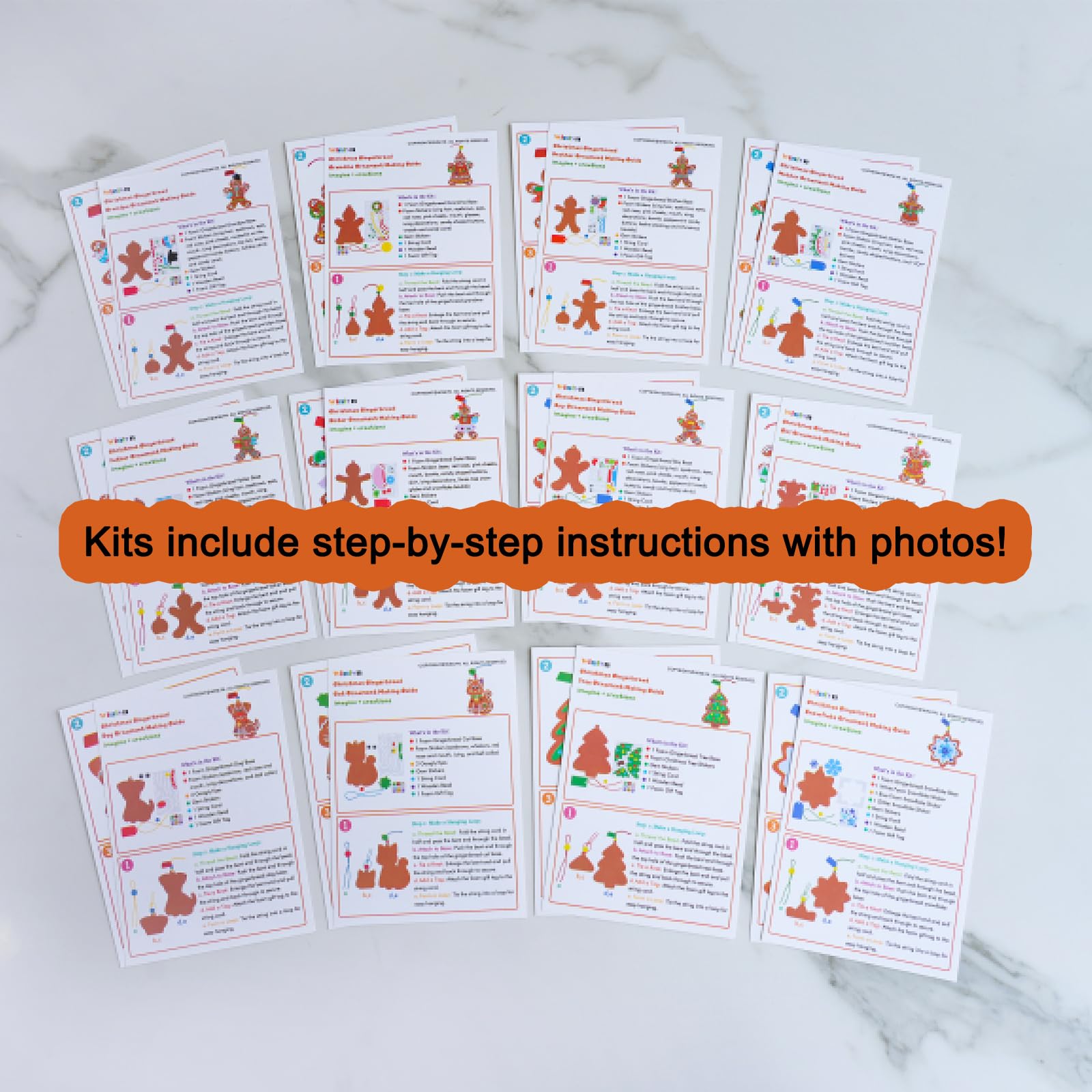 Winlyn ornament assembly steps for kids crafts