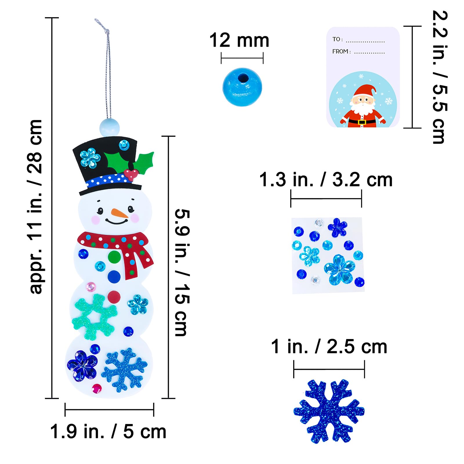 Winlyn packaging in 8x6 inch cellophane bags for tidy gift-ready kits.