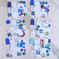 Winlyn polar bear bookmark kit's 24-pack provides ample projects for groups.