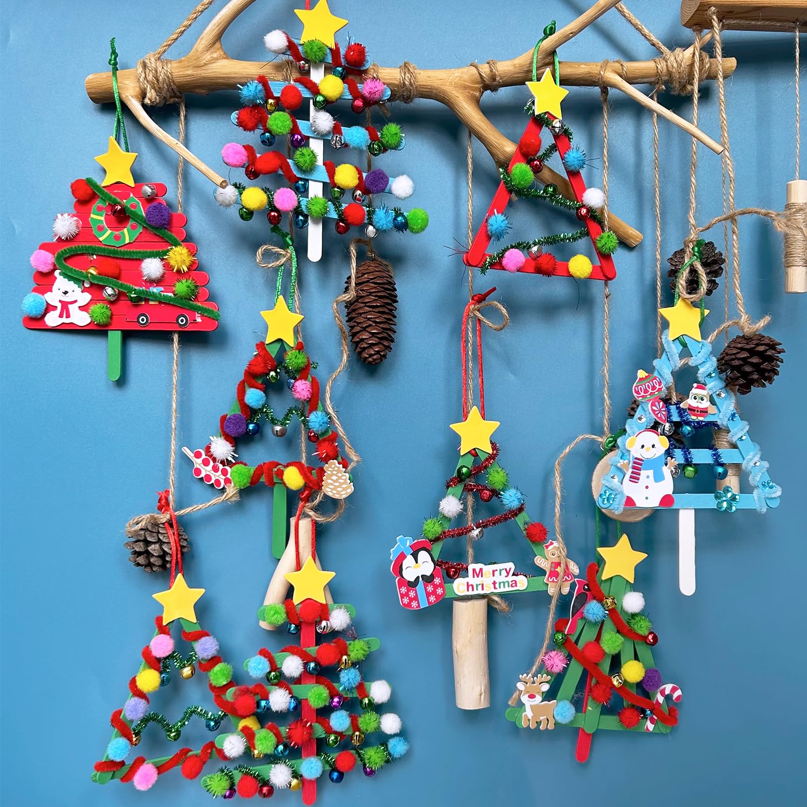 Winlyn popsicle sticks in six sizes for easy crafting