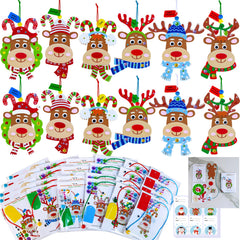 Winlyn reindeer head foam base (5.3 in) for kid-friendly holiday crafts